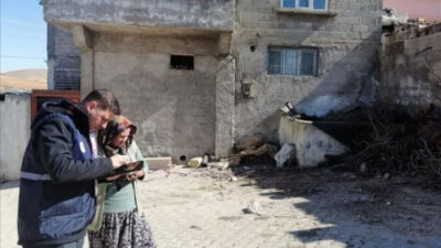 İnegöl Belediyesi mühendisleri hasar tespit çalışmalarına katıldı