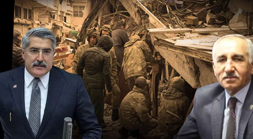 Milletvekili Yakup Taş ve ailesi enkaz altında kaldı