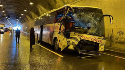 Bolu Dağı Tüneli’nde zincirleme kaza: 1 ölü