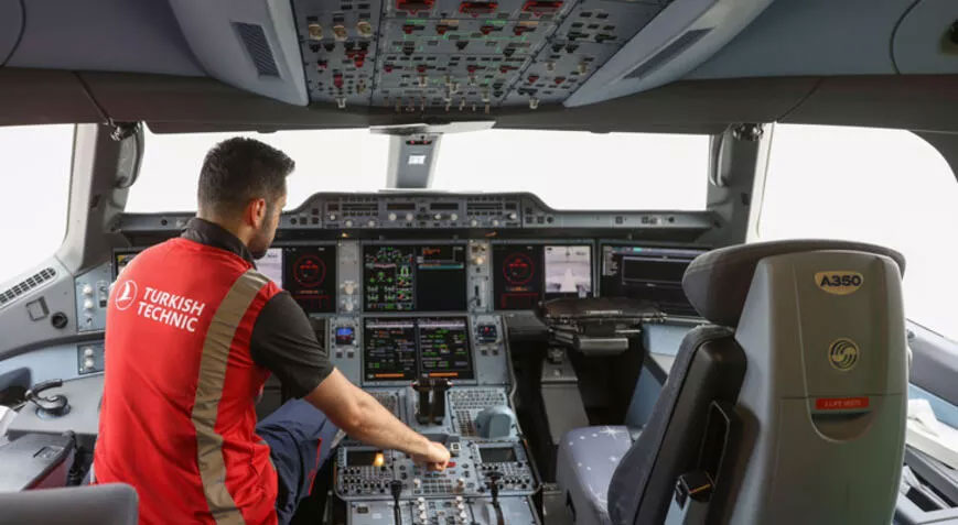 THY’den yardım için Türkiye’ye gelen uçaklara ücretsiz bakım hizmeti