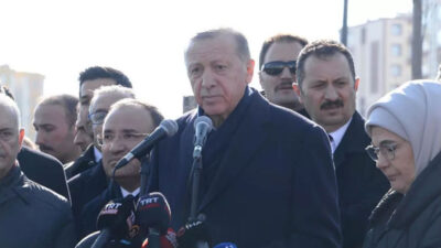 Cumhurbaşkanı Erdoğan’dan Adıyaman’da incelemeler