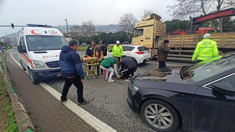 Yer: Bursa… Yolun karşısına geçerken… Bursa'nın Orhangazi ilçesinde meydana gelen trafik kazasında bir çocuk yaralandı.