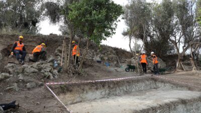 Myrleia-Apemeia Antik Kenti 3. Derece Arkeolojik Sit Alanı’nda yapılan sondaj