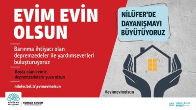 Nilüfer’den ‘Evim Evin Olsun’ kampanyası