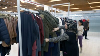 Bursa’da depremzedeler için özel mağaza!