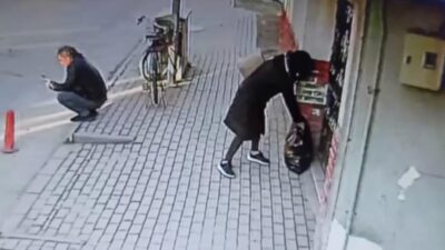 Bursa’da hırsızlık anı kamerada