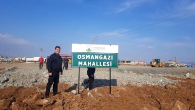 İslahiye’ye Osmangazi Mahallesi