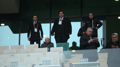 Bursaspor maçına sürpriz ziyaretçi!