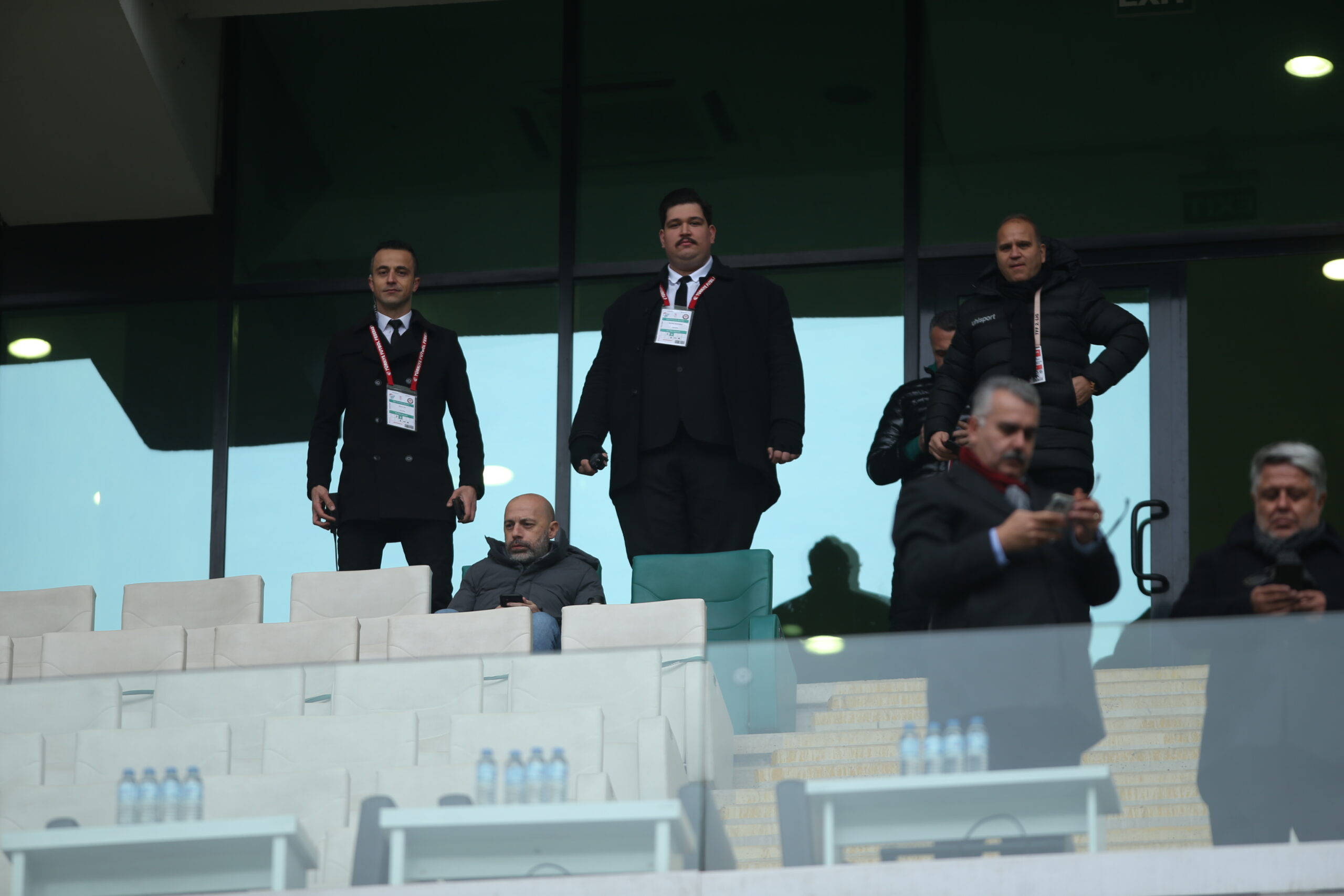 Bursaspor maçına sürpriz ziyaretçi!