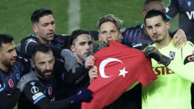 Trabzon’daki tarihi gecede avantajlı skor!