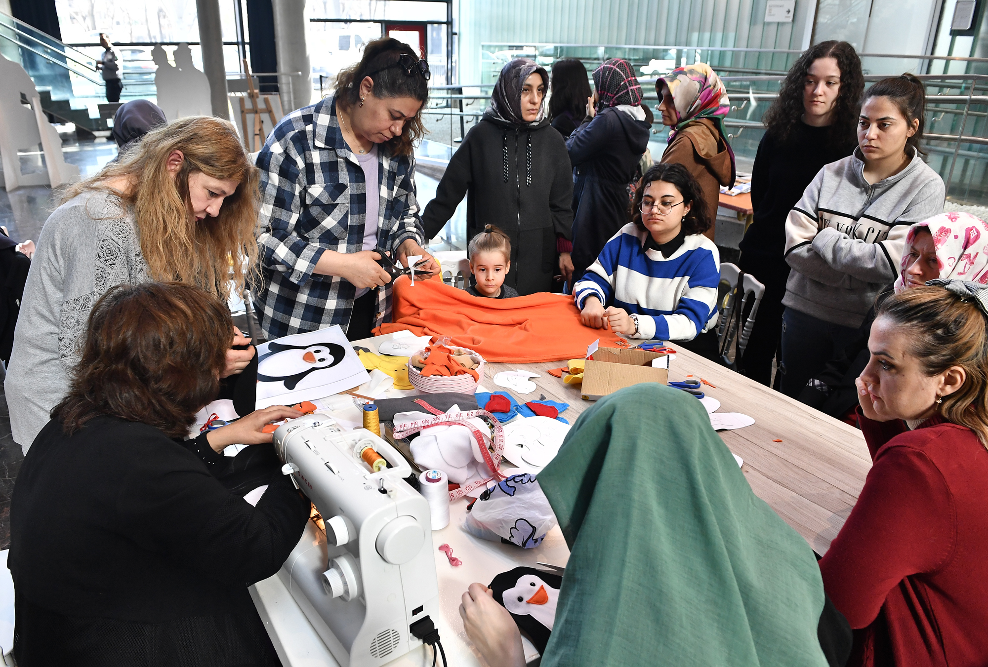 Osmangazi’den polar ile oyuncak yapma atölyesi