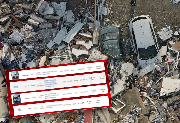 Otomobil satışlarında ‘deprem’ detayı! İlanlar dikkat çekti
