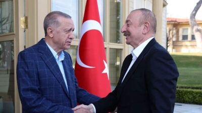 Cumhurbaşkanı Erdoğan, Aliyev ile görüştü