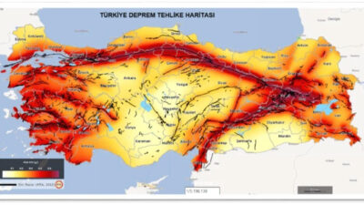Türkiye deprem risk haritası: Türkiye’deki fay hatları neler, Doğu Anadolu fay hattı nereden geçiyor?