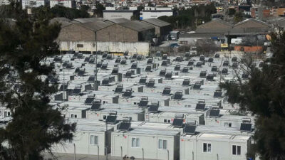 İzmir’deki konteyner kent, depremzedelere hazırlanıyor