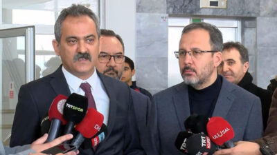 Bakan Özer: Deprem bölgesinden 35 bin 24 öğrenci, diğer illere nakillerini aldırdı