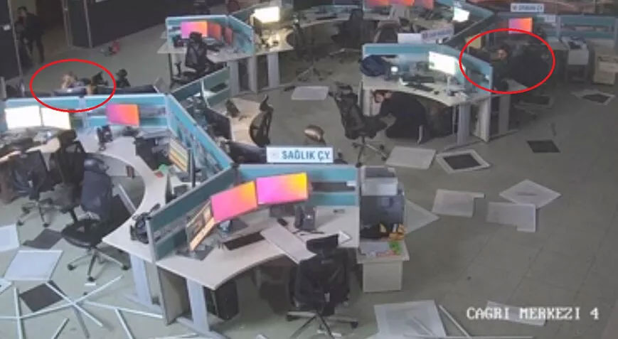 112 Acil Çağrı Merkezi, 7.7 büyüklüğündeki depreme böyle yakalandı!