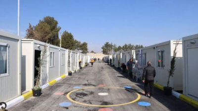 Bakan Kurum: 3 bin adet prefabrik ve çelik konstrüksiyondan oluşan geçici barınma evleri yapılıyor