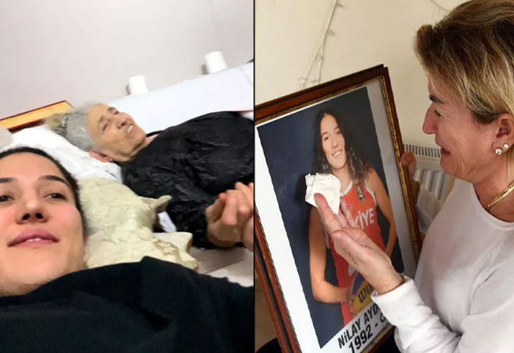 Depremde ölen milli basketbolcu Nilay ile babaannesinin son görüntüleri yürek burktu! Depremde ölen milli basketbolcu Nilay ile babaannesinin son görüntüleri yürek burktu!