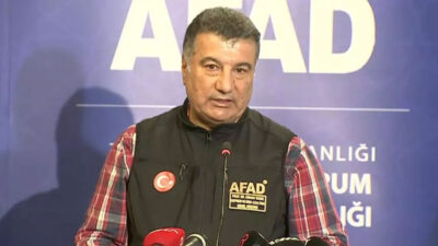 AFAD Genel Müdürü Tatar: Bin 400’ün üzerinde artçı oldu