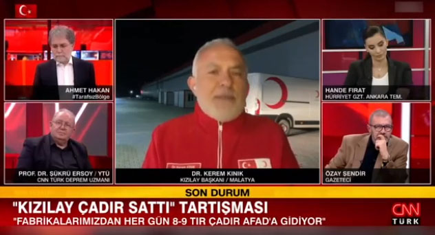 Kızılay Başkanı Kınık’tan “İstifa edecek misiniz?” sorusuna yanıt: Goygoycuların lafı ile hareket etmem