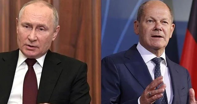 Almanya Başbakanı Scholz: Putin ne beni ne de Almanya’yı tehdit etti