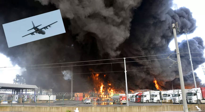 İskenderun Limanı’nda çıkan yangın sürüyor! ‘Alevler hala çok şiddetli’