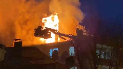 Bursa’da korkutan yangın