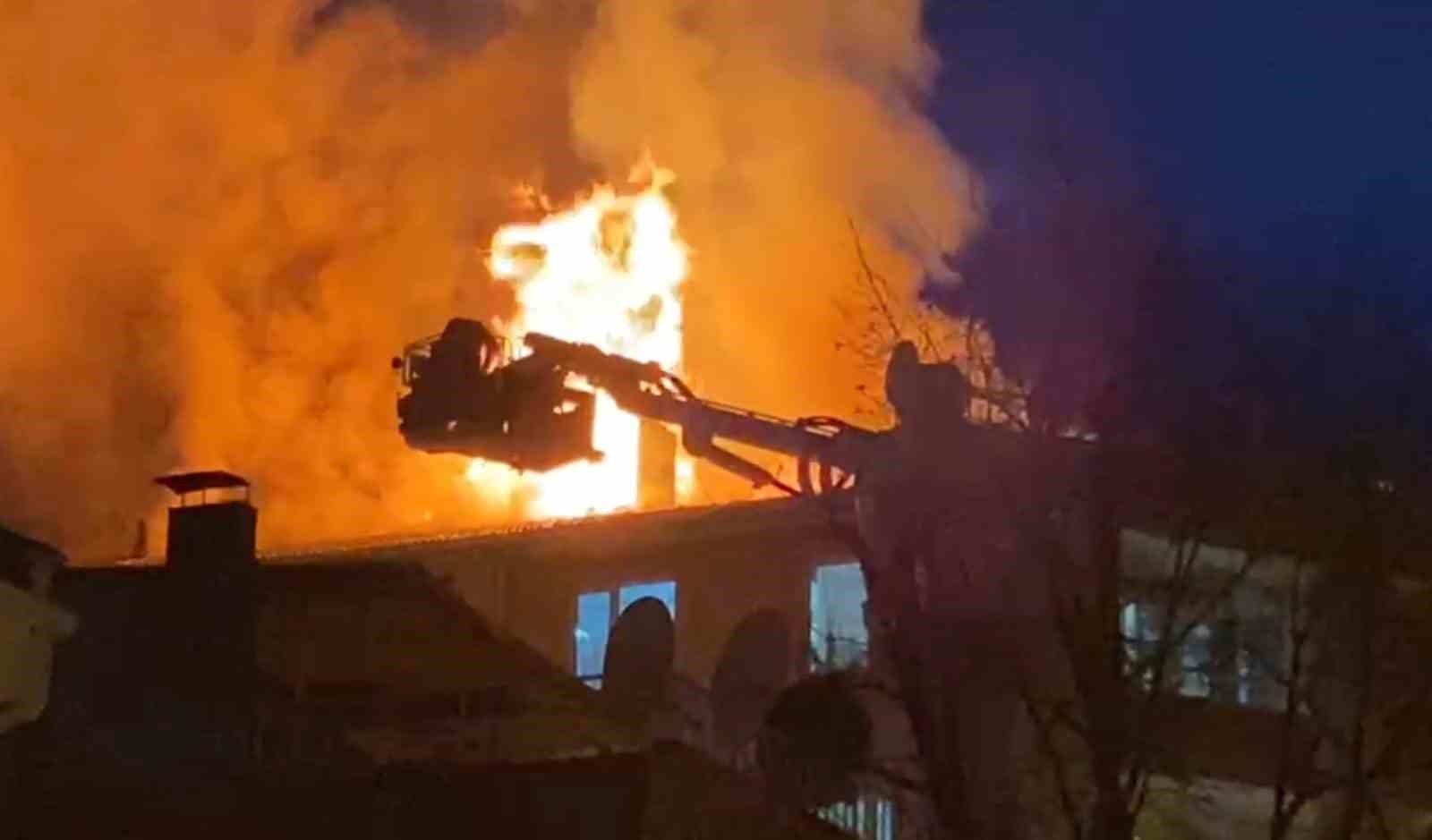 Bursa’da korkutan yangın