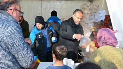 Başkan Aktaş deprem bölgesinde