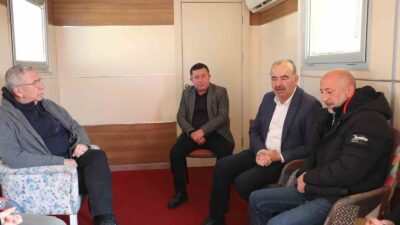 Başkan Türkyılmaz deprem bölgesinde