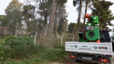 Bursa ekibi Hatay’da uçkunla mücadeleye başladı