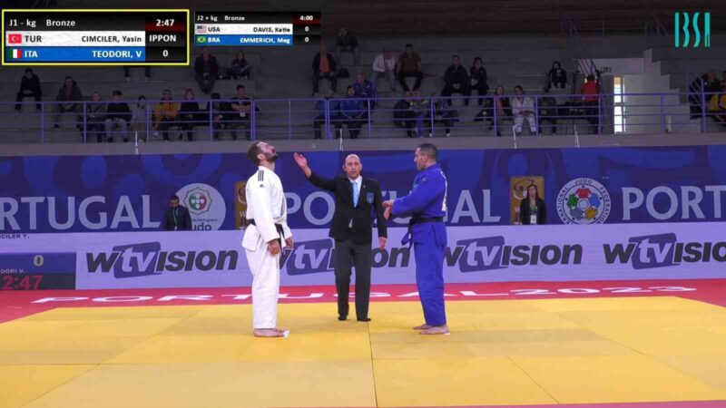 Bursa’lı milli judocu Portekiz’den bronz madalya ile döndü Nilüfer Belediyesi Görme Engelliler Spor Kulübü sporcusu Yasin Çimciler, Portekiz’de