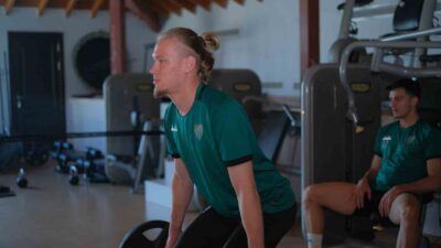 Bursaspor salonda çalıştı