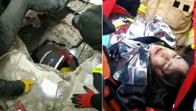 147 saat sonra kurtarıldı: Çok kirliyim, beni hamama götürün