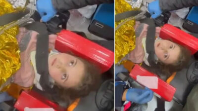 Bakan Koca, minik Şengül’ün görüntülerini paylaştı