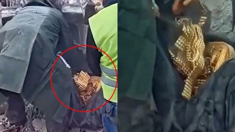 Enkazdan çıkan dev servetin sahibi ortaya çıktı