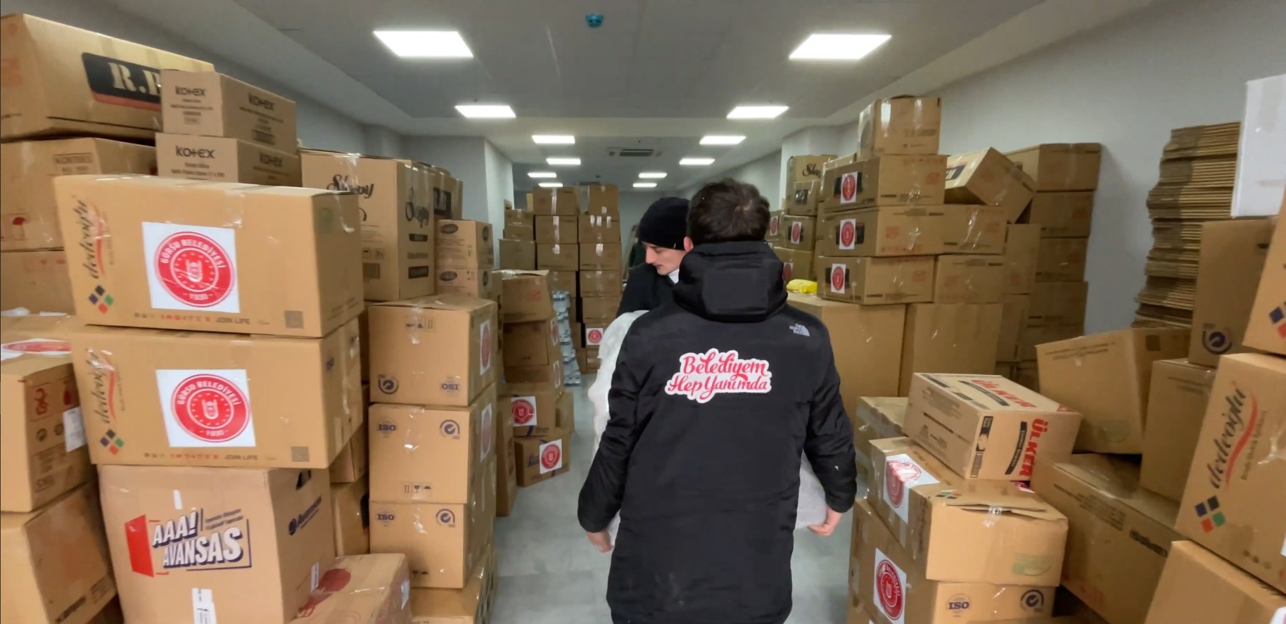 Gürsu afete karşı tek yürek oldu