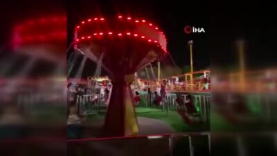 Lunaparkta faciadan dönüldü