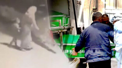 Cani anne kızını böyle ölüme götürdü! Boş arazide kan donduran görüntü