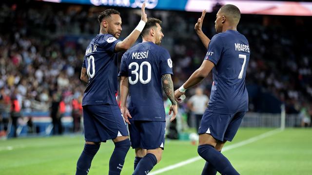 Mbappe, Messi ve Neymar üçlüsünden 64 gol Mbappe, Messi ve Neymar üçlüsünden 64 gol