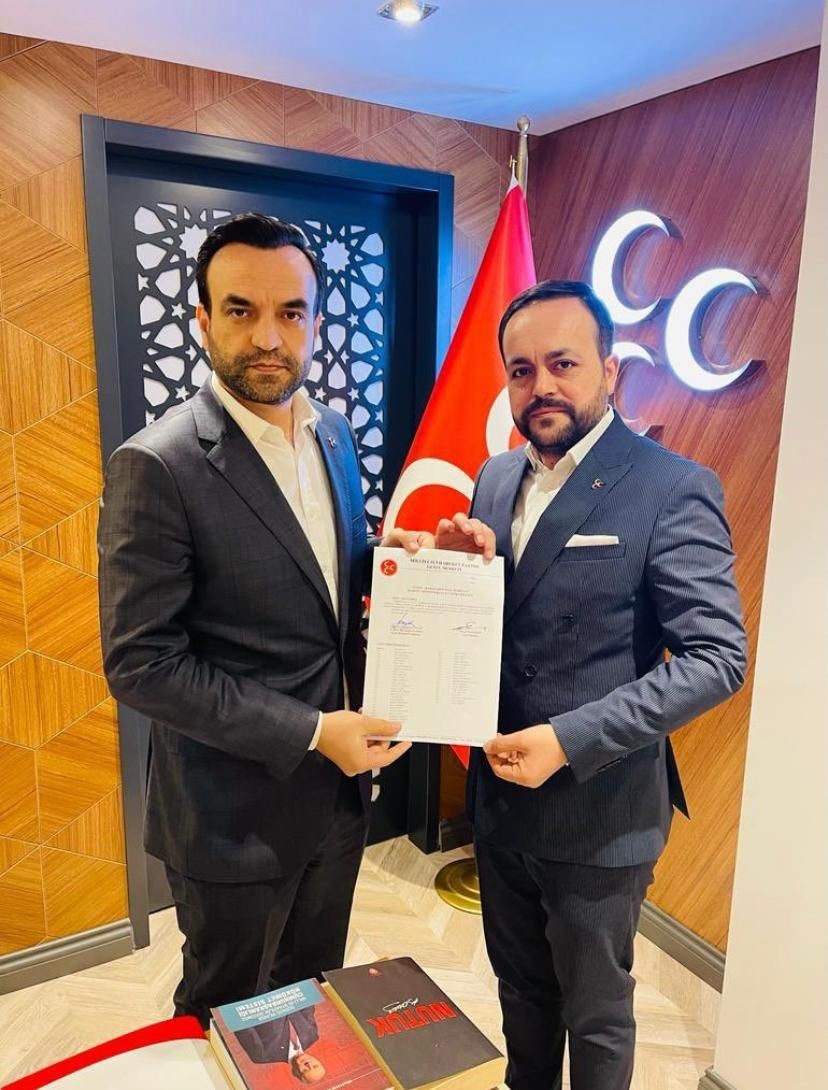 MHP Karacabey İlçe Başkanlığı’na Ahat Şanlı atandı