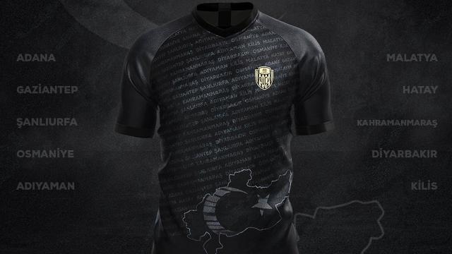 Ankaragücü’den depremzedelere destek için özel forma Ankaragücü’den depremzedelere destek için özel forma