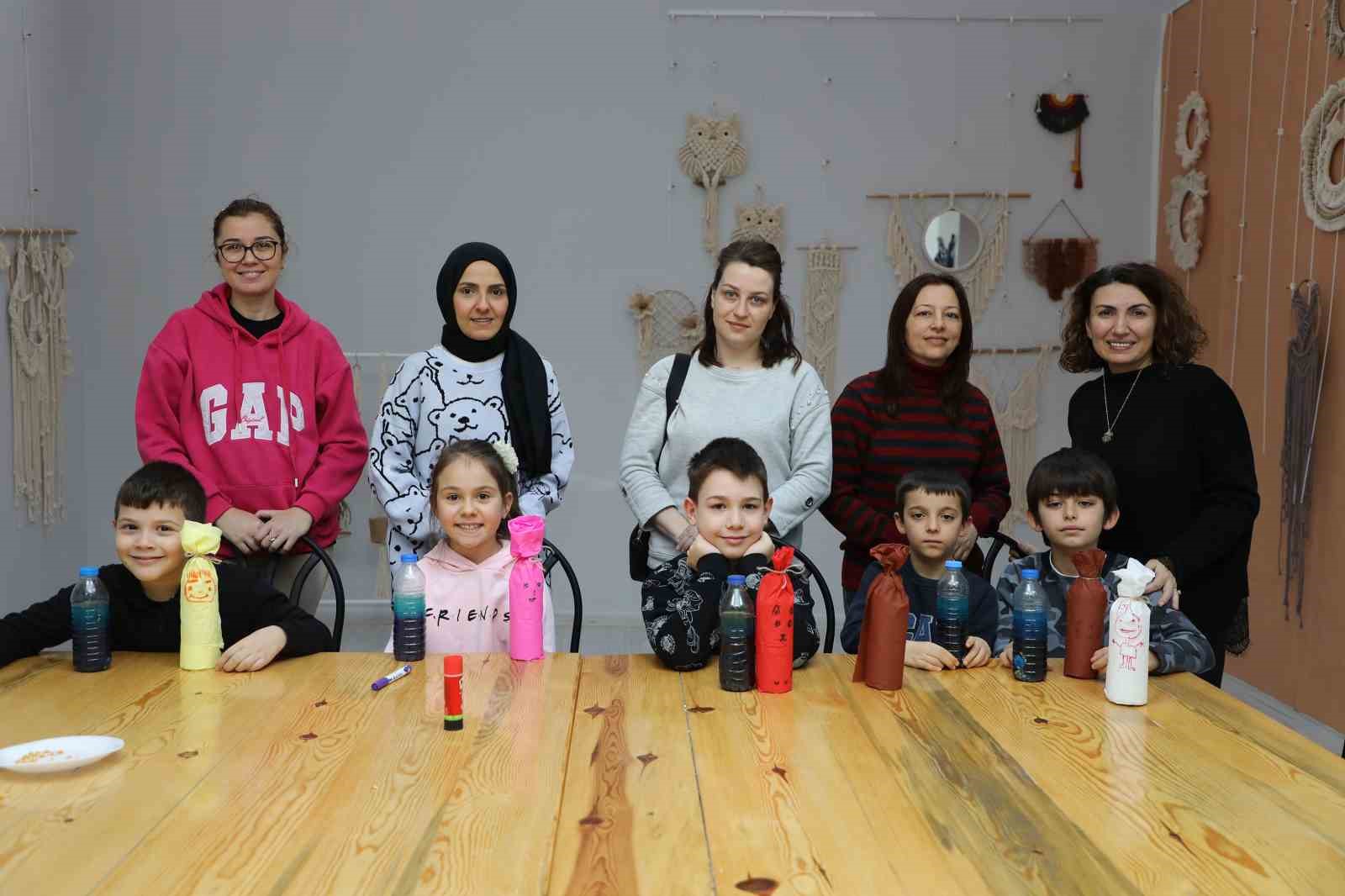 mudanyali cocuklar yariyil tatilinde sanatla bulustu 7fa078c