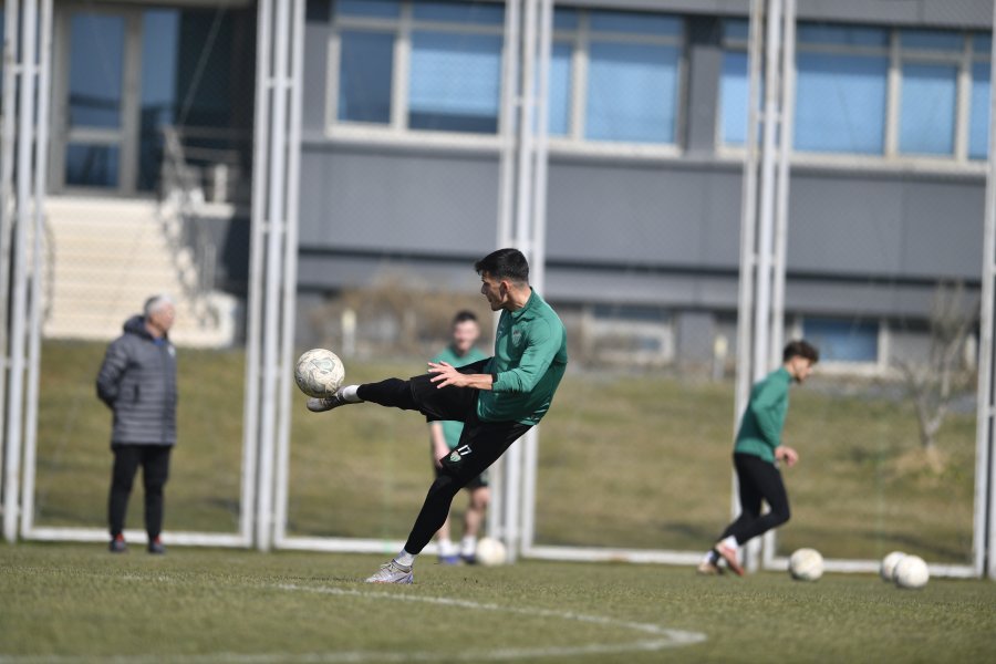 Bursaspor taktik çalıştı