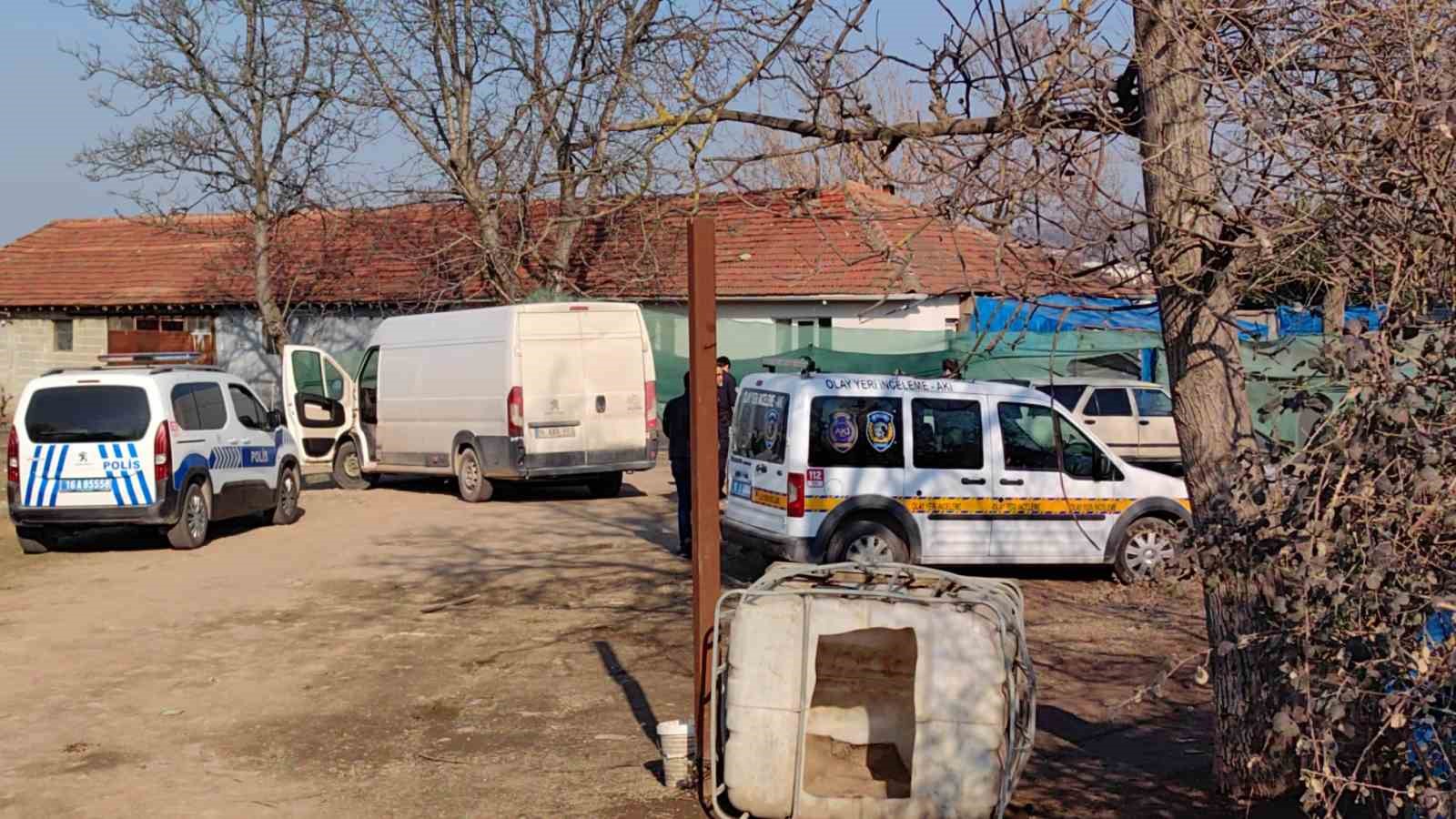 Bursa’da tüfekle vurduğu şahsın başında polisi bekledi