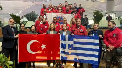 Yunan ekip deprem bölgesinde yaşadıklarını anlattı
