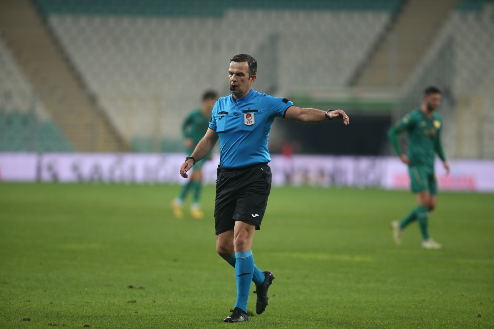 Bursaspor maçının hakemi açıklandı! Bursaspor maçının hakemi açıklandı!
