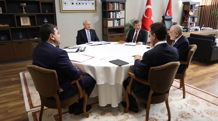 Masadaki 5 lider toplanıyor