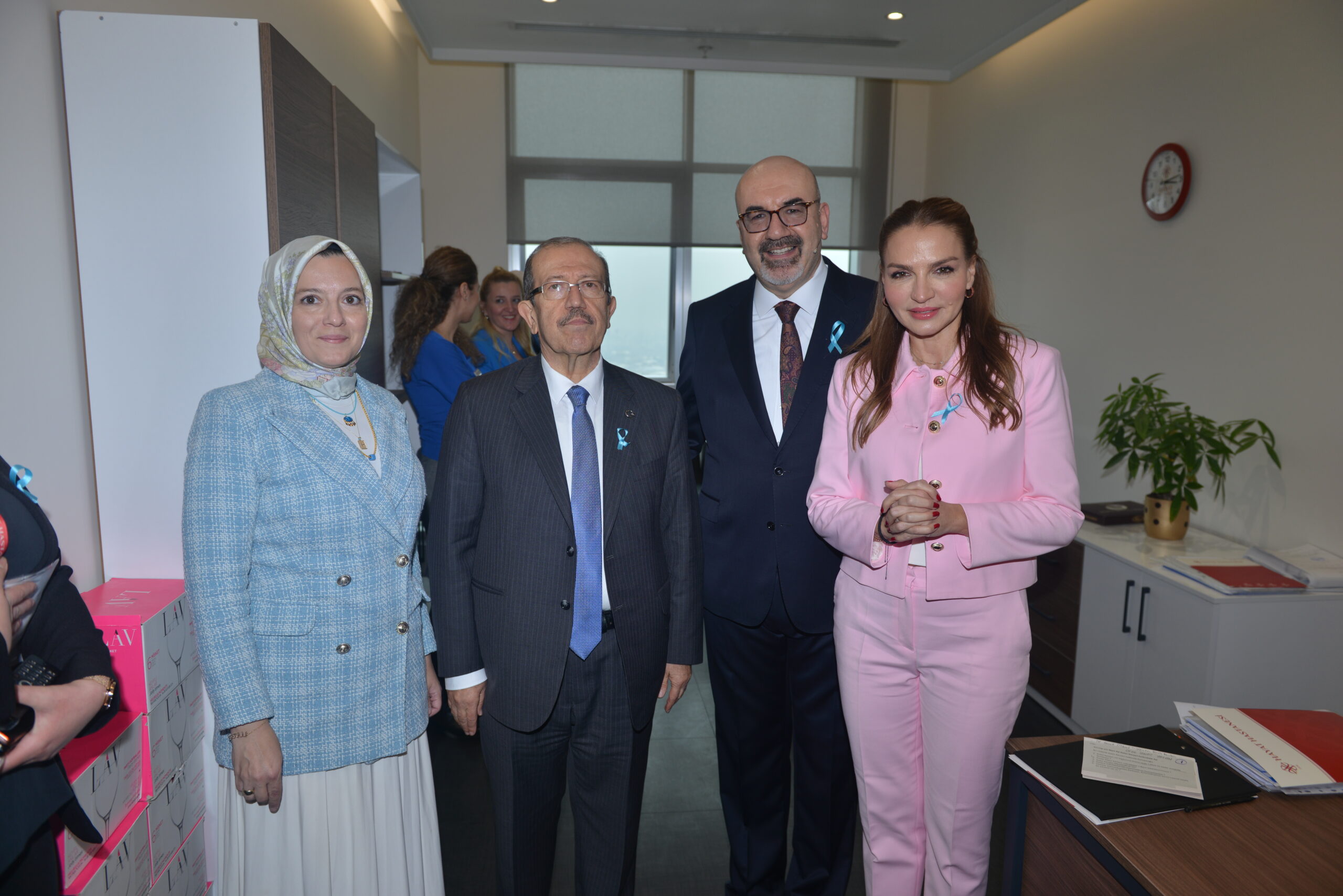 Ebru Akel Bursa Hayat Hastanesi’nde farkındalık yarattı